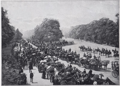 The Drive and Rotten Row, Hyde Park
